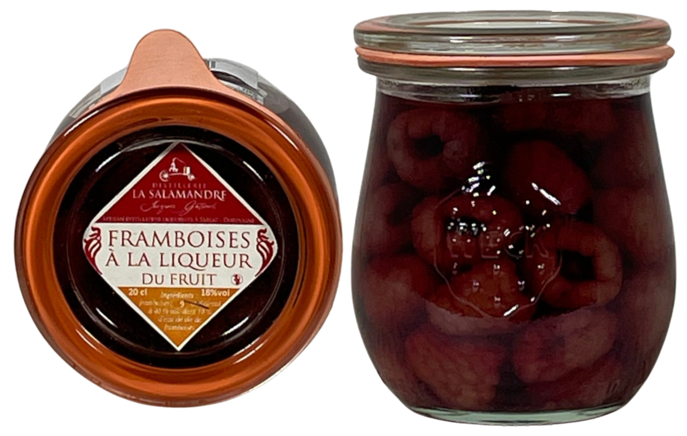 Framboises à Liqueur du Fruit