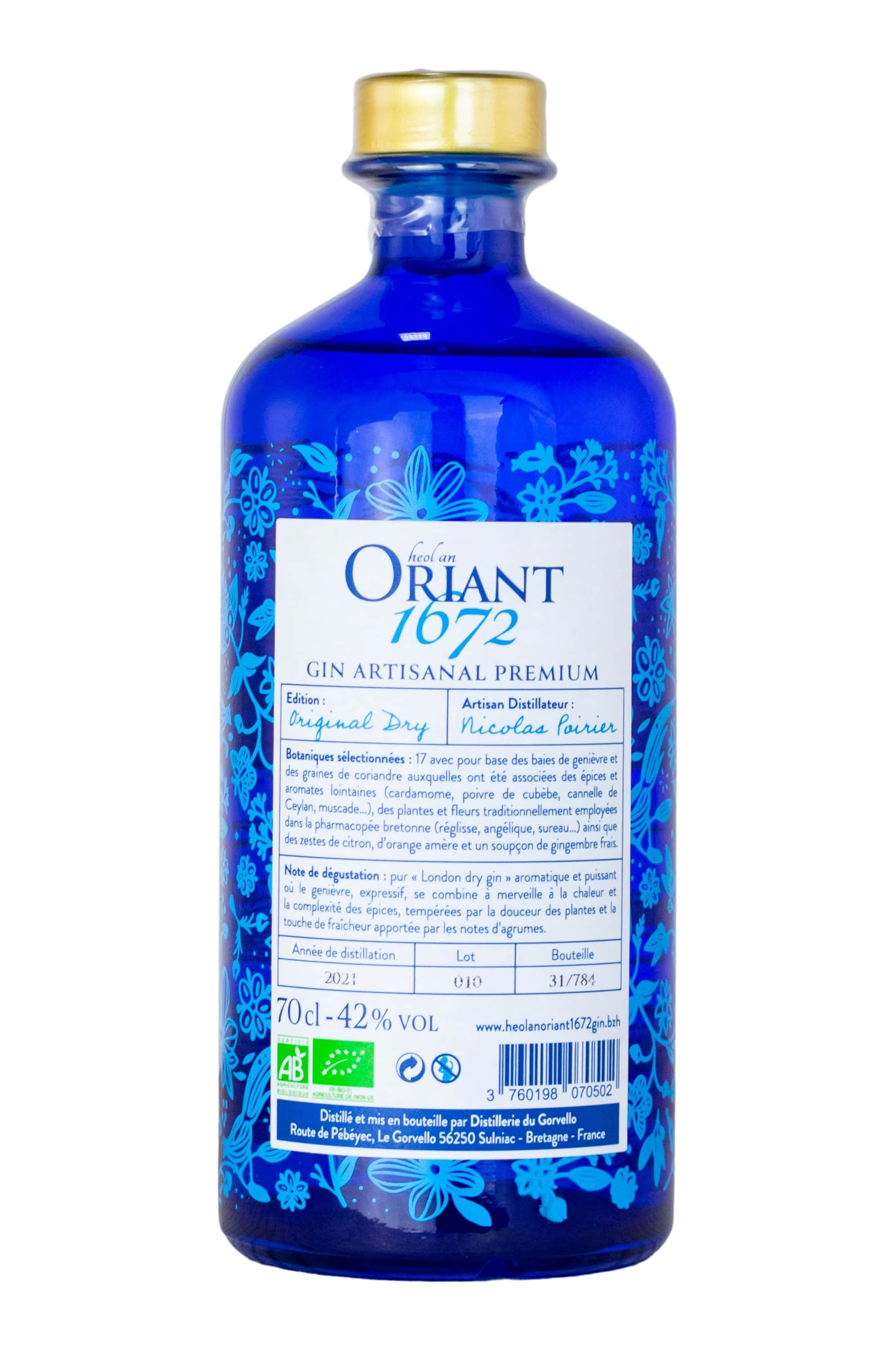 Gin Heol an Oriant 1672