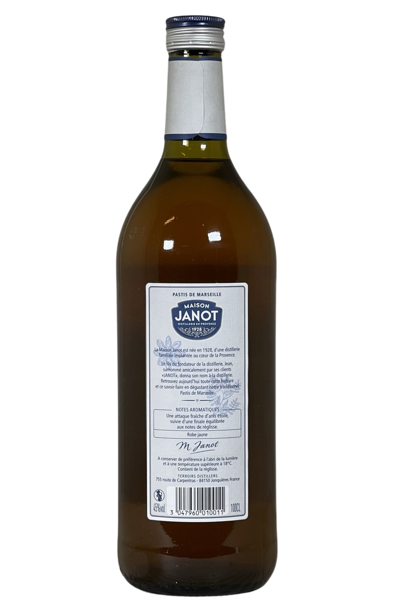Maison Janot Pastis des Marseille